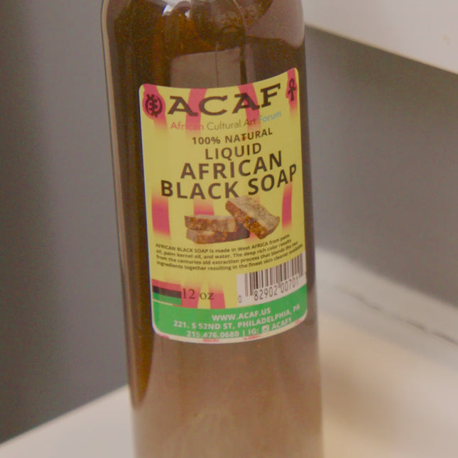 Liquid African Black Soap