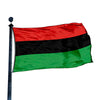 What's the meaning of the Red, Black and Green African flag?