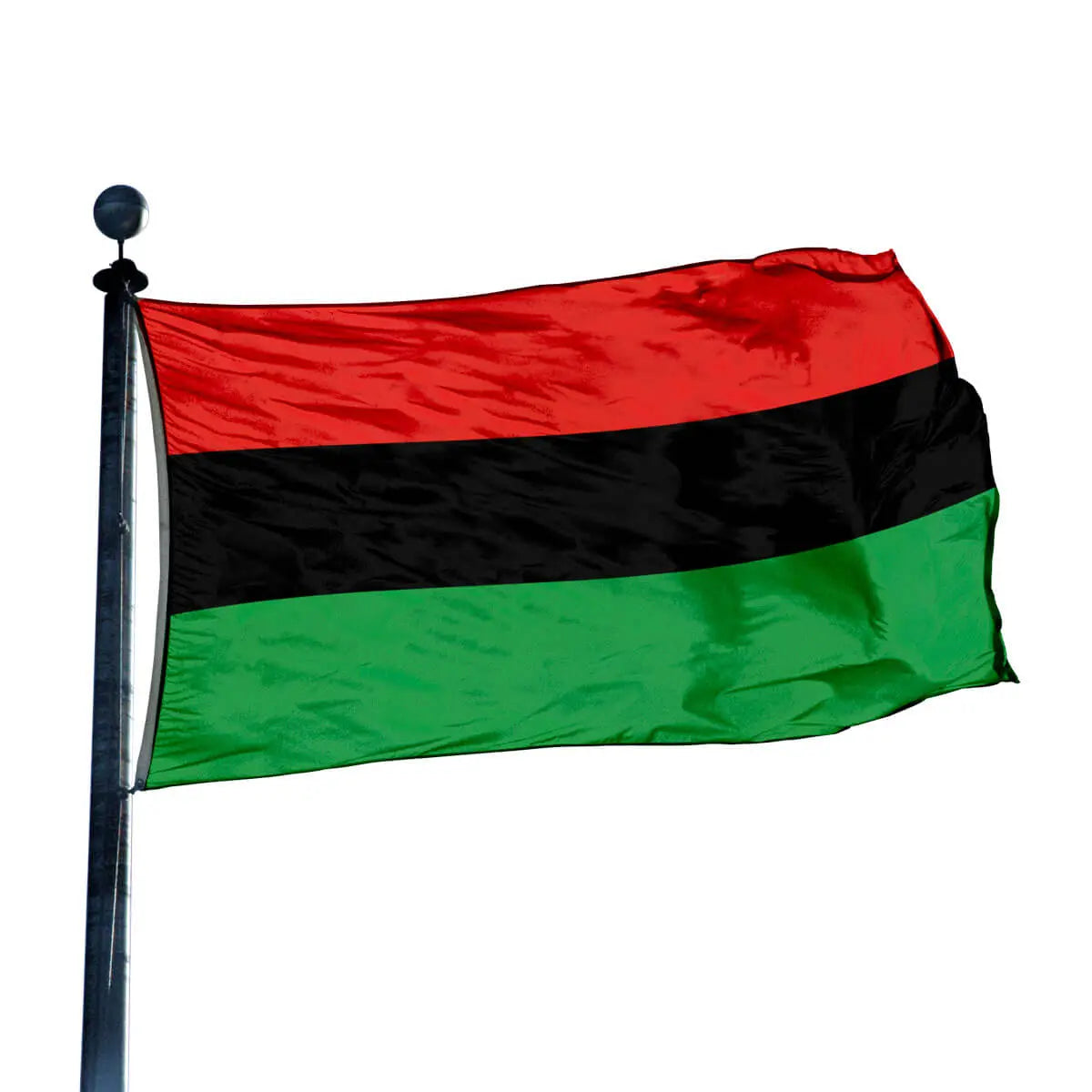What's the meaning of the Red, Black and Green African flag? ACAF