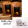 The Coffee Lover Bundle includes ACAF's signature coffee blend along with a distinctively designed African-inspired mug. ACAF