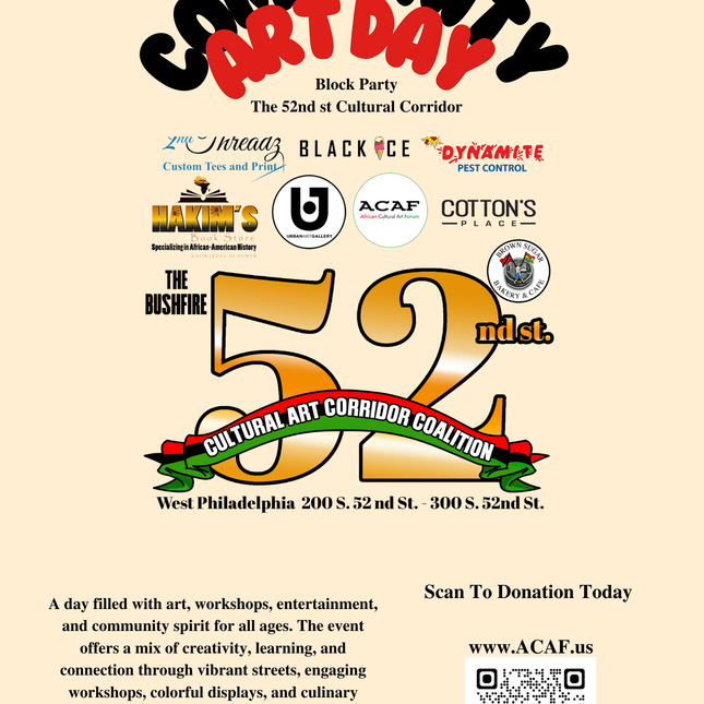 52nd st Community art day -ACAF