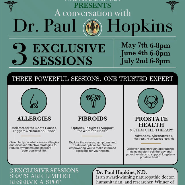 Acaf x Dr. Paul: VIP Health Discussion Series 2026 Event