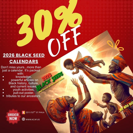 2026 Black Seed Calendar