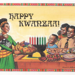 ACAF Kwanzaa Card – Family Celebration inside
