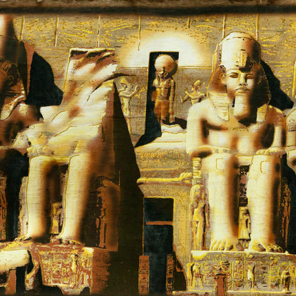 Print Painting of King Ramesses