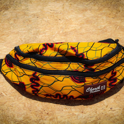 African Printed Fanny Pack
