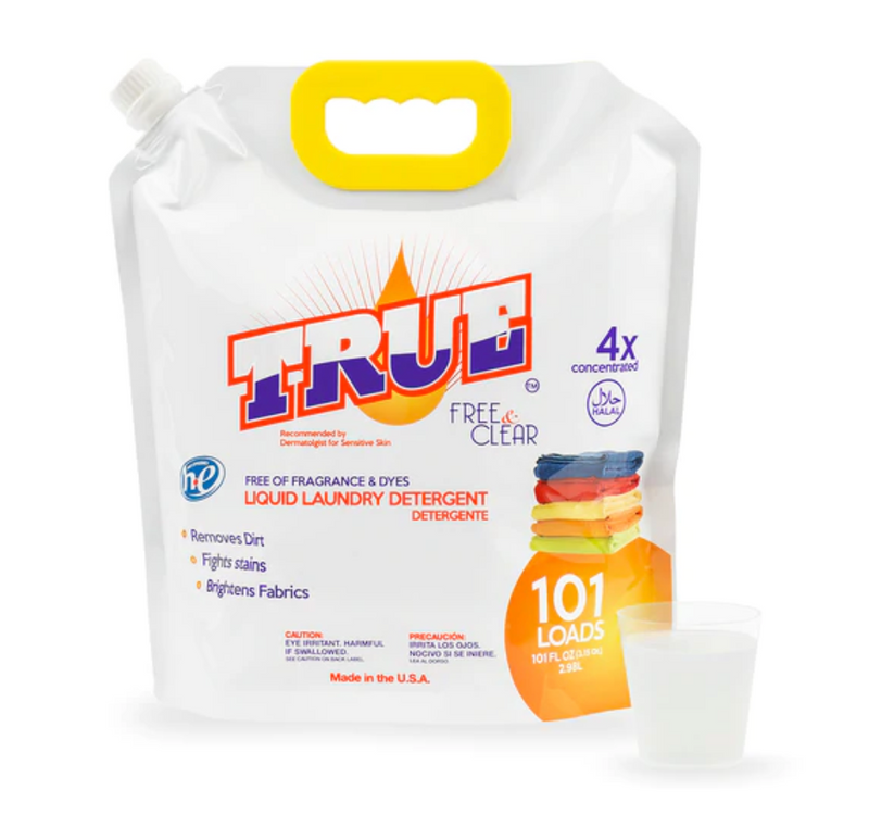 True Free & Clear Laundry Detergent for Sensitive Skin