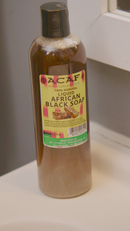 Liquid African Black Soap